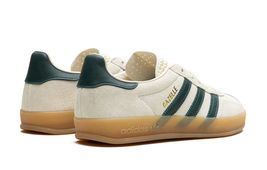 Adidas Gazelle Indoor Cream White & Collegiate Green Men's