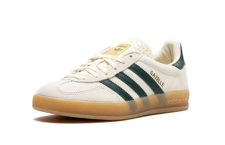Adidas Gazelle Indoor Cream White & Collegiate Green Men's