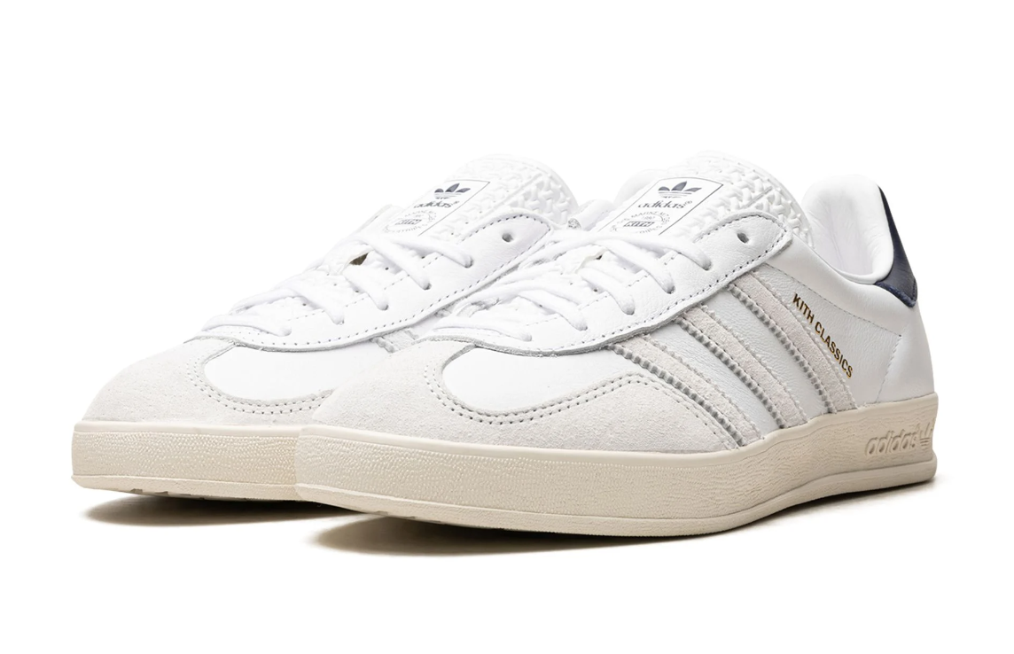 Adidas gazelle white 2024 navy