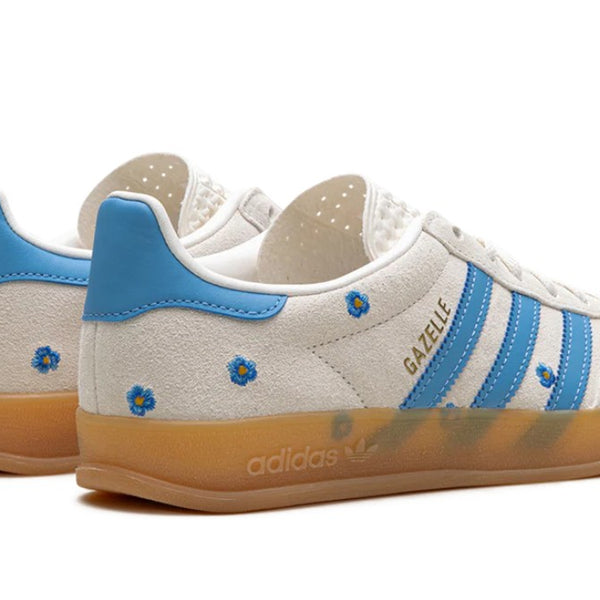 Adidas Gazelle Indoor Light Blue Floral Women's