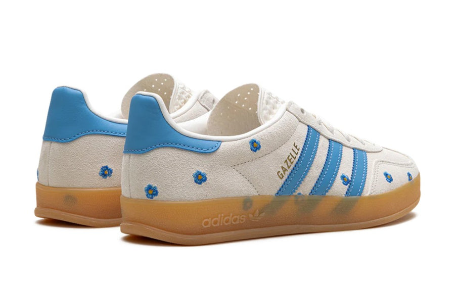 Adidas Gazelle Indoor Light Blue Floral Women's
