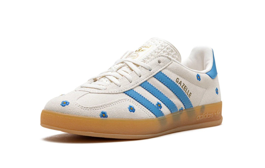 Adidas Gazelle Indoor Light Blue Floral Women's