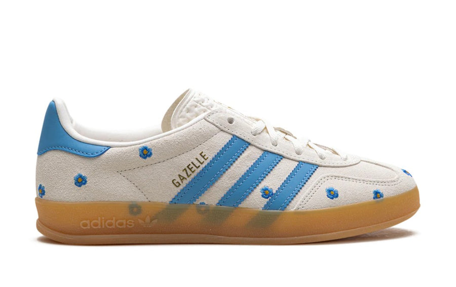 Adidas Gazelle Indoor Light Blue Floral Women's