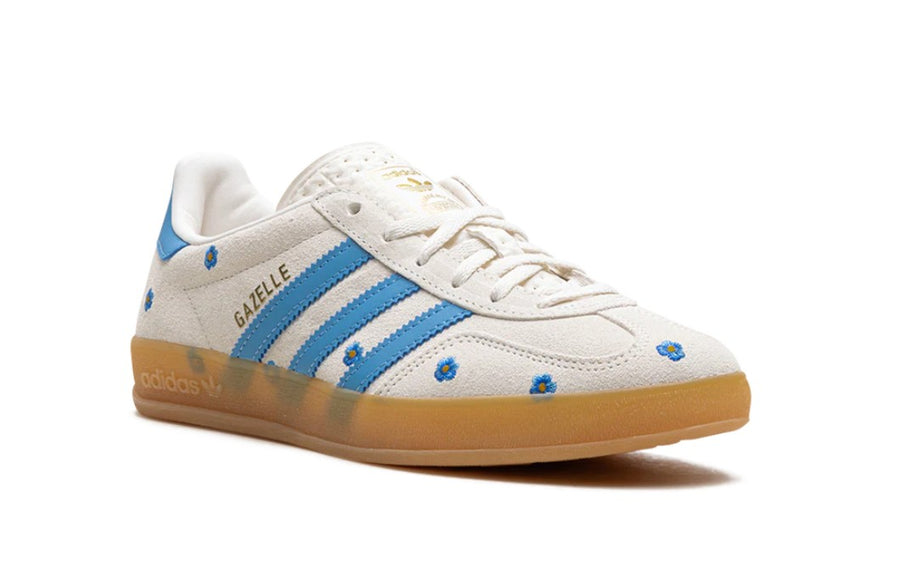 Adidas Gazelle Indoor Light Blue Floral Women's