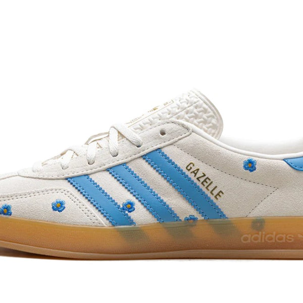 Adidas Gazelle Indoor Light Blue Floral Women's