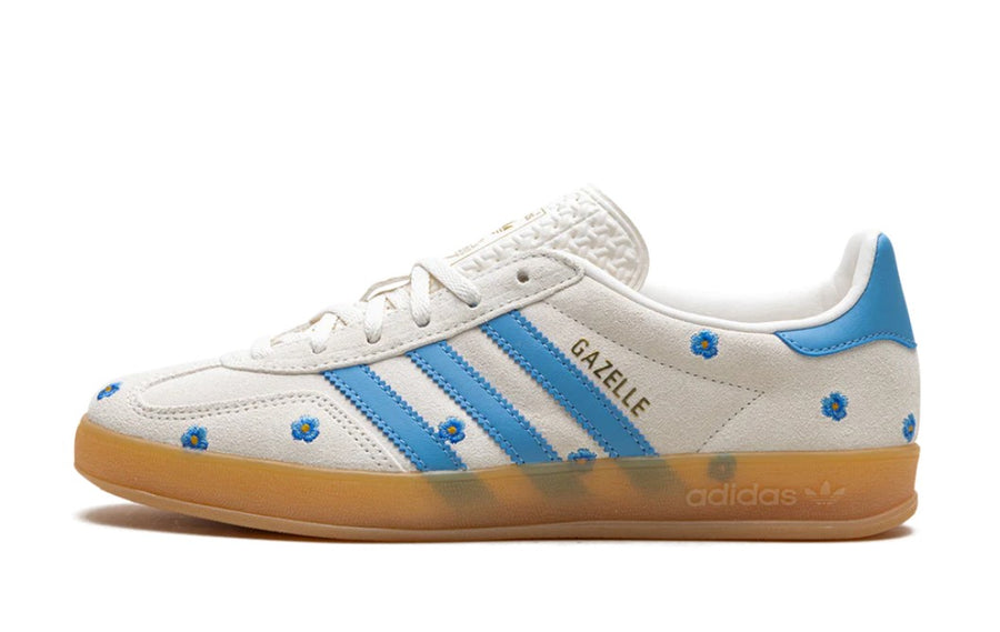 Adidas Gazelle Indoor Light Blue Floral Women's