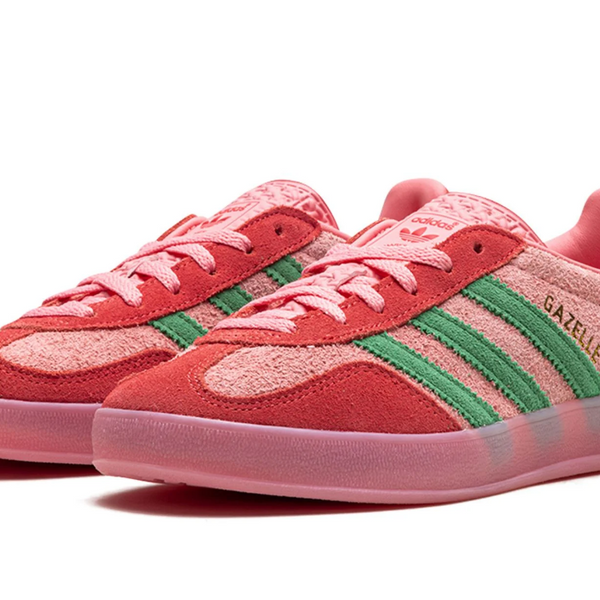 Adidas Gazelle Indoor Semi Pink Spark & Preloved Green Women's