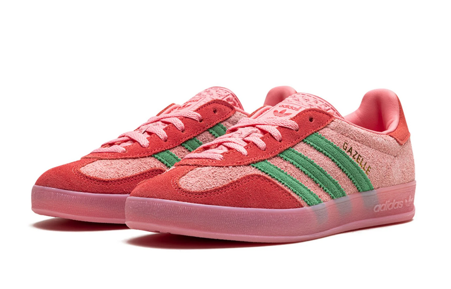 Adidas Gazelle Indoor Semi Pink Spark & Preloved Green Women's