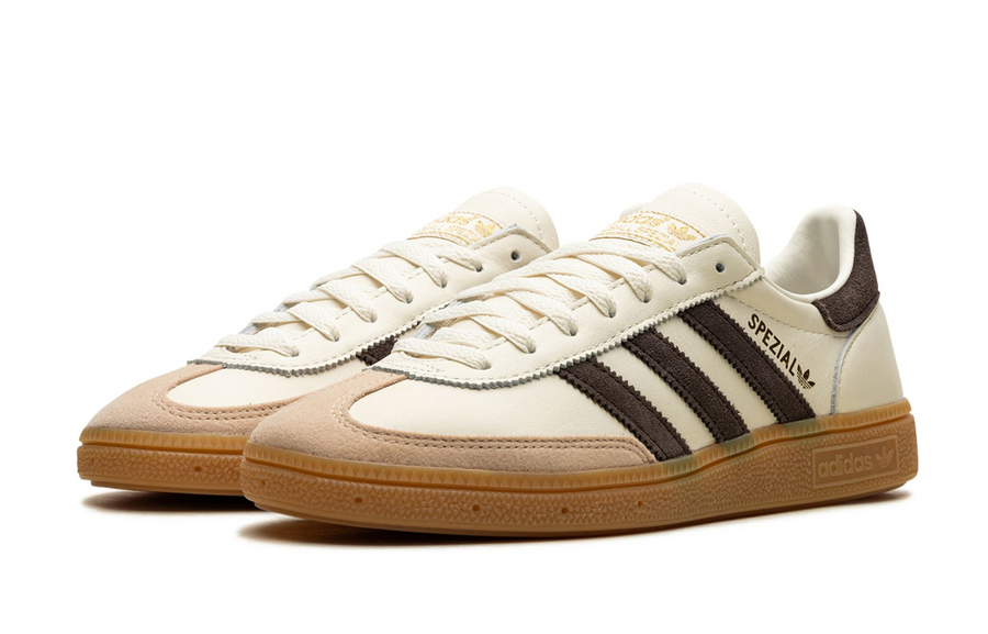Adidas Handball Spezial Off-White Dark Brown Men's