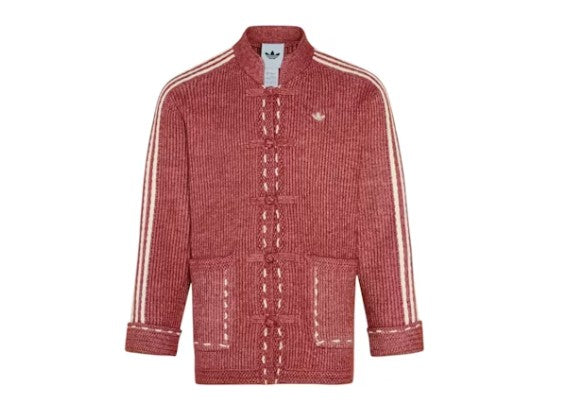 Adidas Originals Chinese New Year FW25 Knit Jacket Red