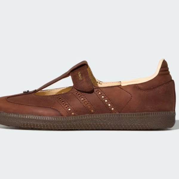 Adidas Originals Samba Jane Crystal Brown Beige Women's