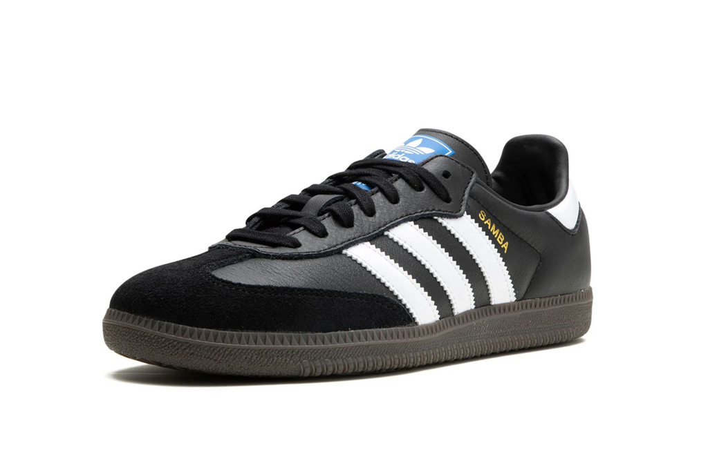 Adidas Samba OG Black White Gum Junior – Pimp Kicks