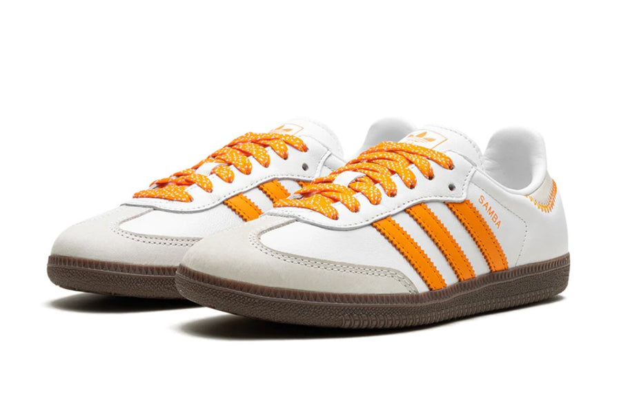 Adidas Samba OG Cloud White Orange Women's