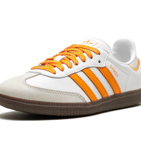 Adidas Samba OG Cloud White Orange Women's