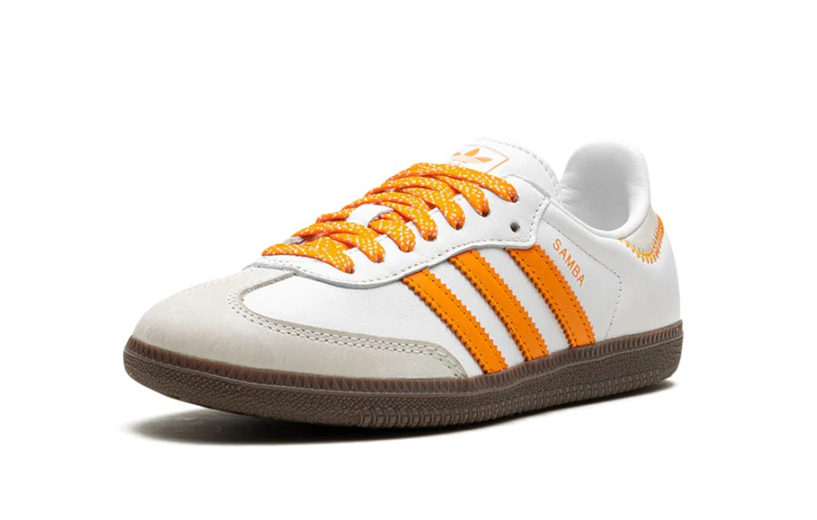 Adidas Samba OG Cloud White Orange Women's
