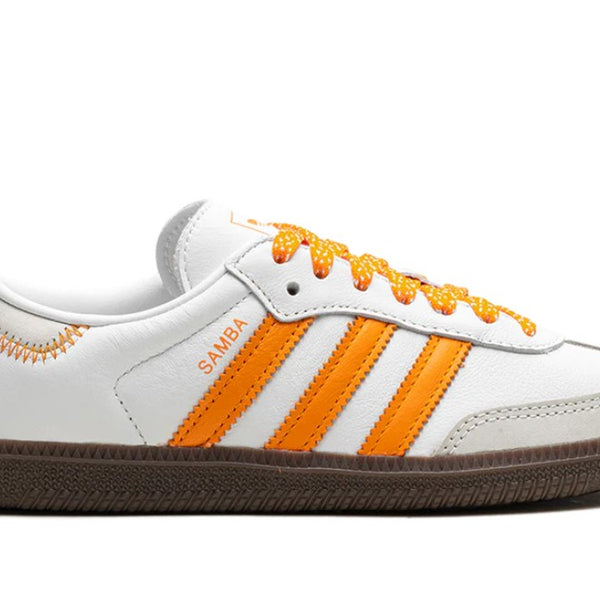 Adidas Samba OG Cloud White Orange Women's