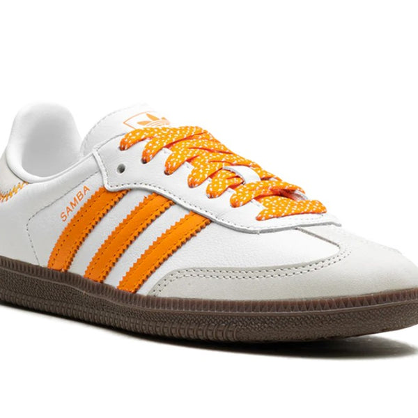 Adidas Samba OG Cloud White Orange Women's