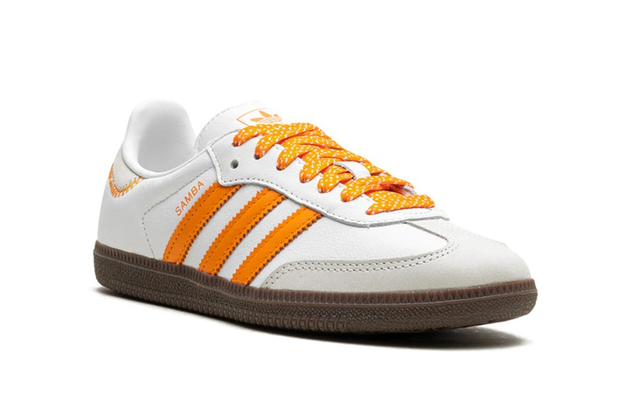 Adidas Samba OG Cloud White Orange Women's