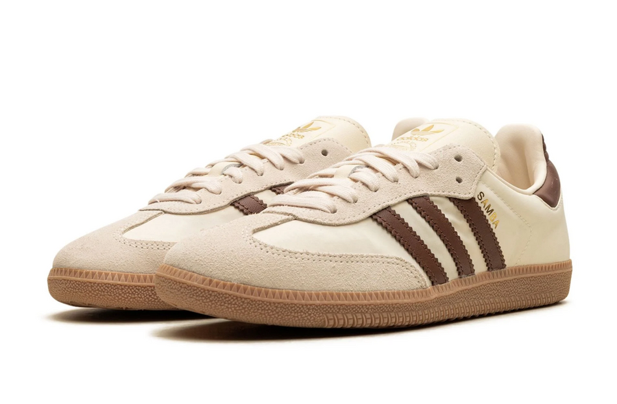 Adidas Samba OG Core White Preloved Brown Men's