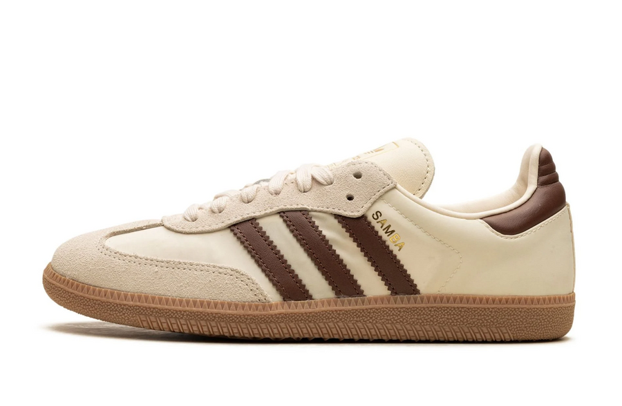 Adidas Samba OG Core White Preloved Brown Men's
