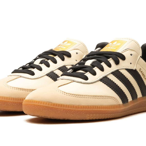 Adidas Samba OG Cream White Black Sand Strata Women's