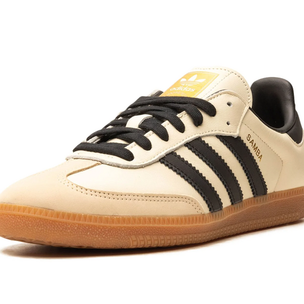 Adidas Samba OG Cream White Black Sand Strata Women's