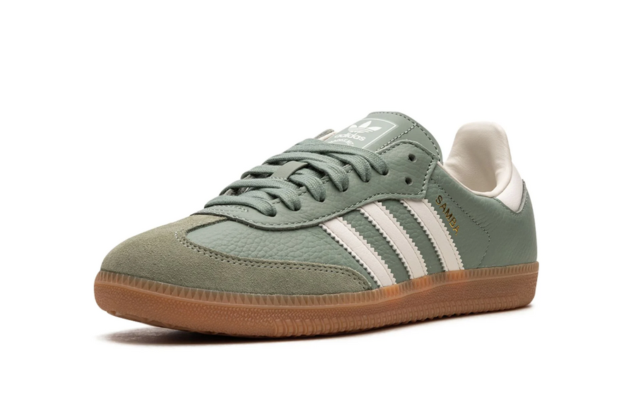 Adidas Samba OG Silver Green Women's