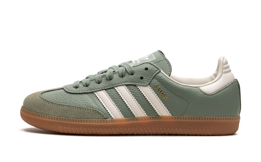 Adidas Samba OG Silver Green Women's