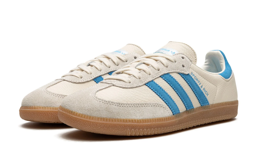 Adidas Samba OG Sporty & Rich Cream Blue Men's