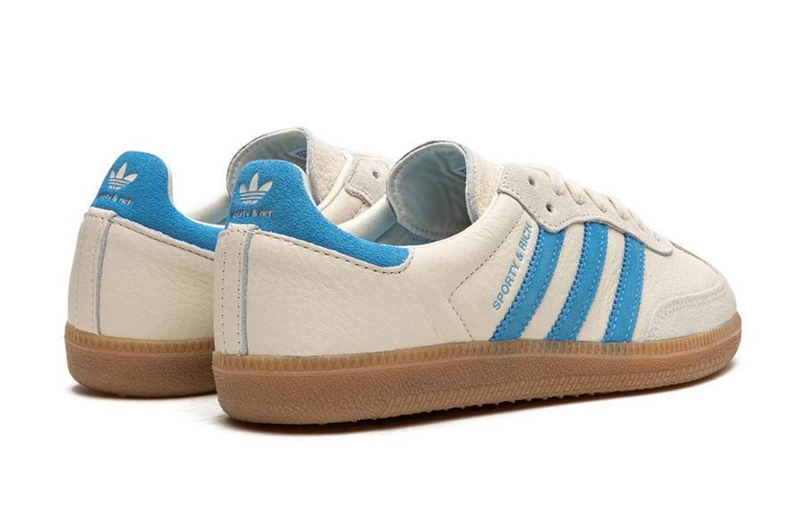 Adidas Samba OG Sporty & Rich Cream Blue Men's