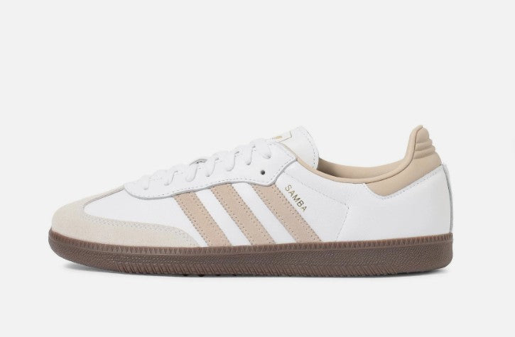 Adidas Samba OG White Beige Gum Men's