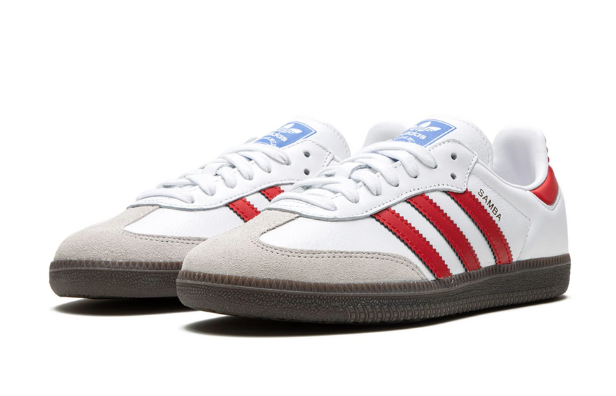 Adidas Samba OG White Better Scarlet Men's
