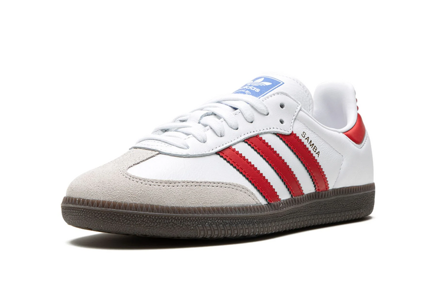 Adidas Samba OG White Better Scarlet Men's