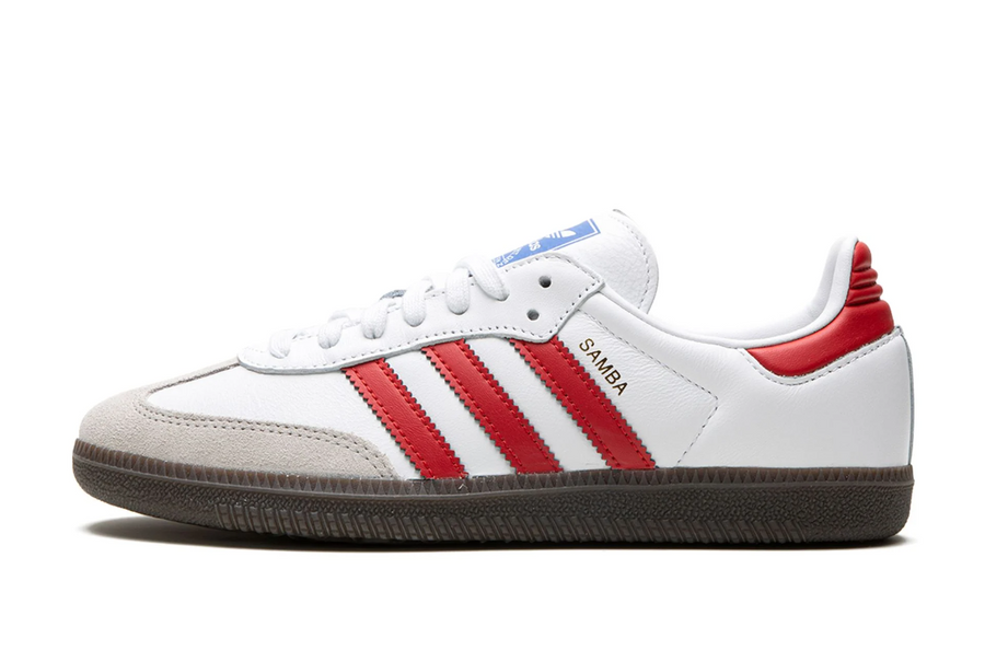 Adidas Samba OG White Better Scarlet Men's