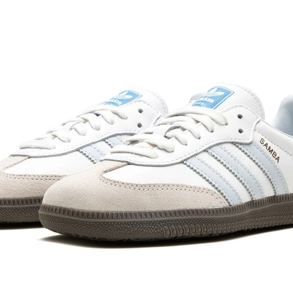 Adidas Samba OG White Blue Gum Men's