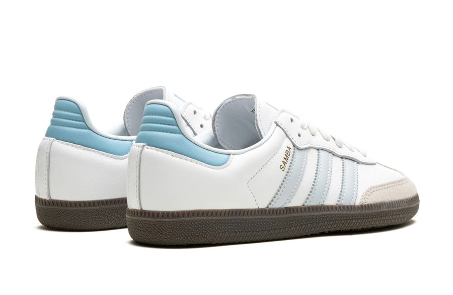 Adidas Samba OG White Blue Gum Men's