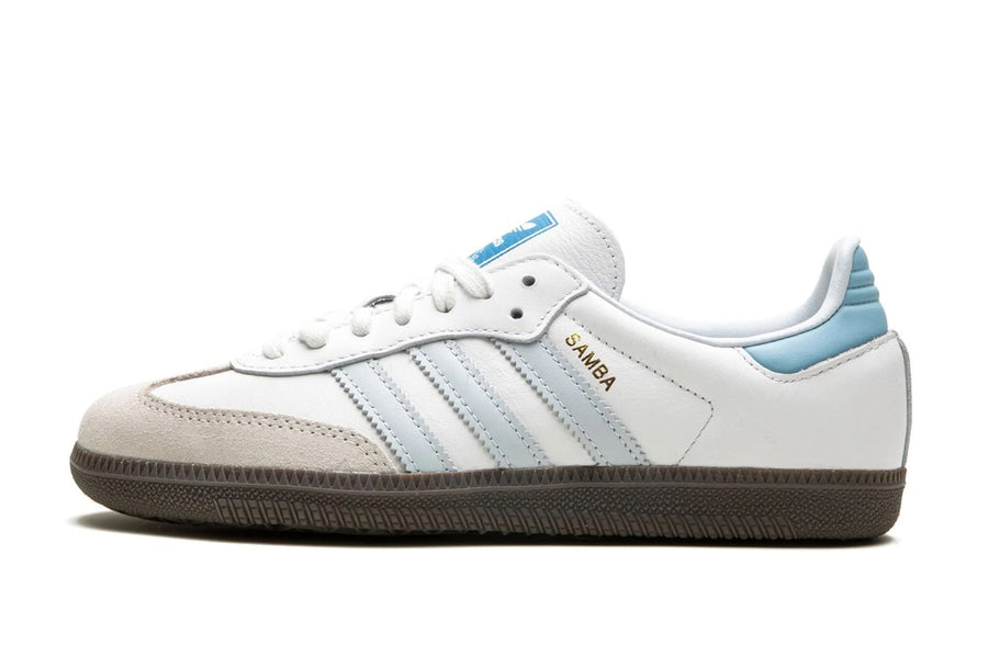 Adidas Samba OG White Blue Gum Men's