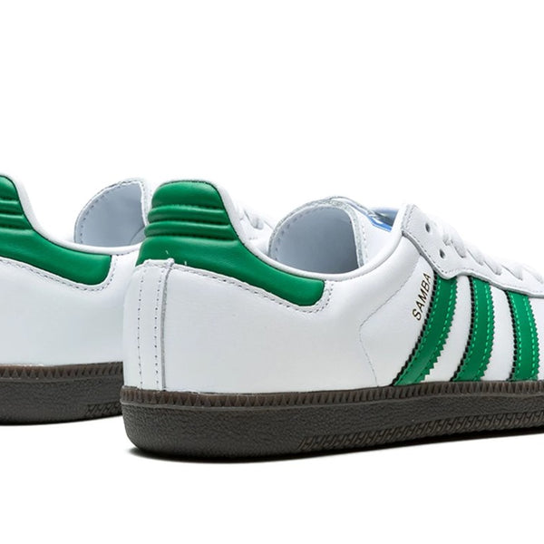 Adidas Samba OG White Green Men's