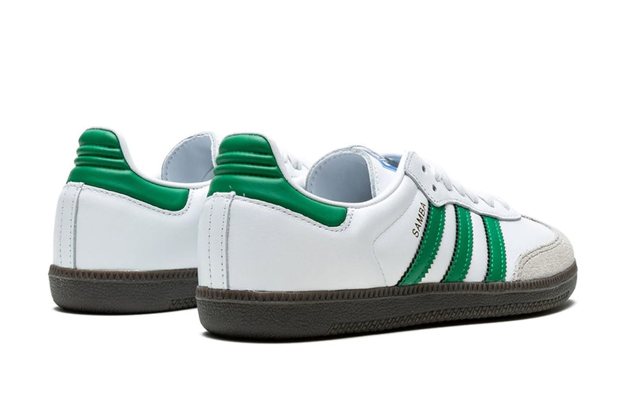 Adidas Samba OG White Green Men's