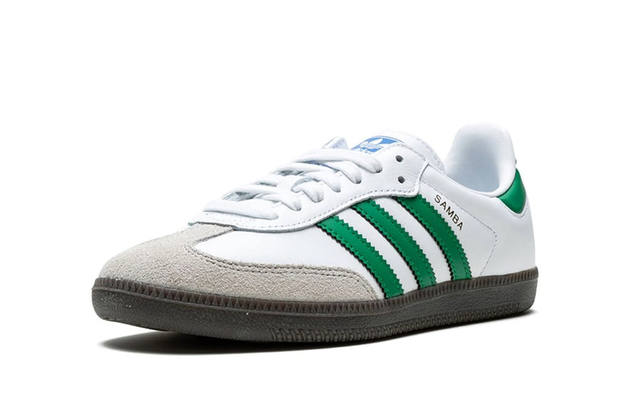 Adidas Samba OG White Green Men's
