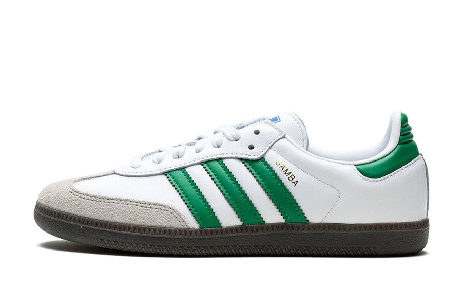 Adidas Samba OG White Green Men's