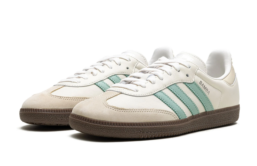 Adidas Samba OG White Hazy Green Women's