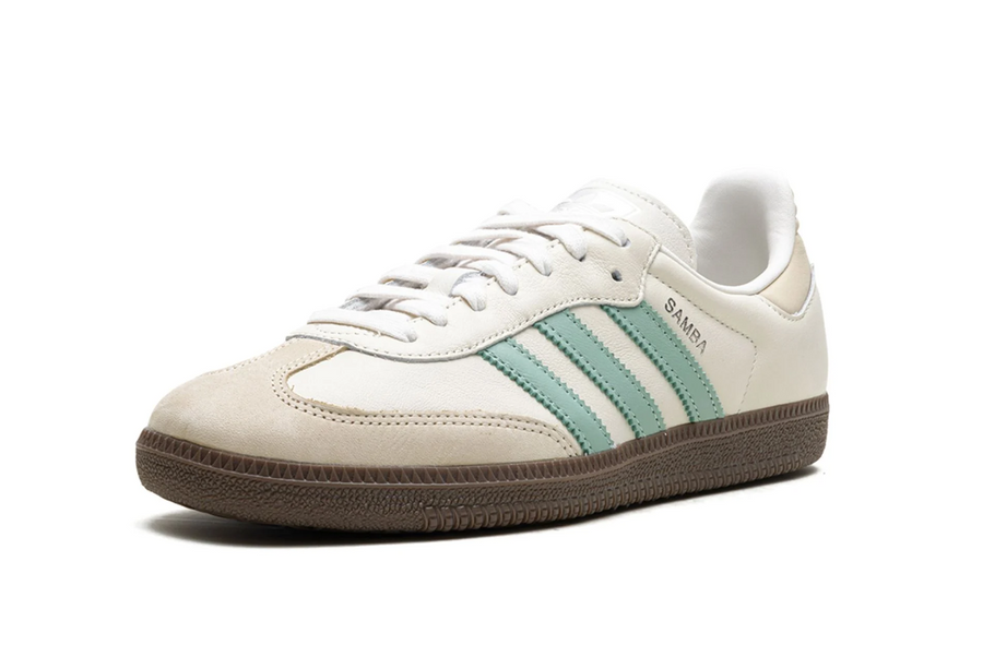 Adidas Samba OG White Hazy Green Women's