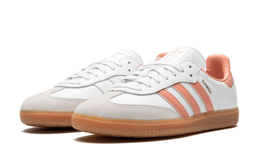Adidas Samba OG White Wonder Clay Gum Women's