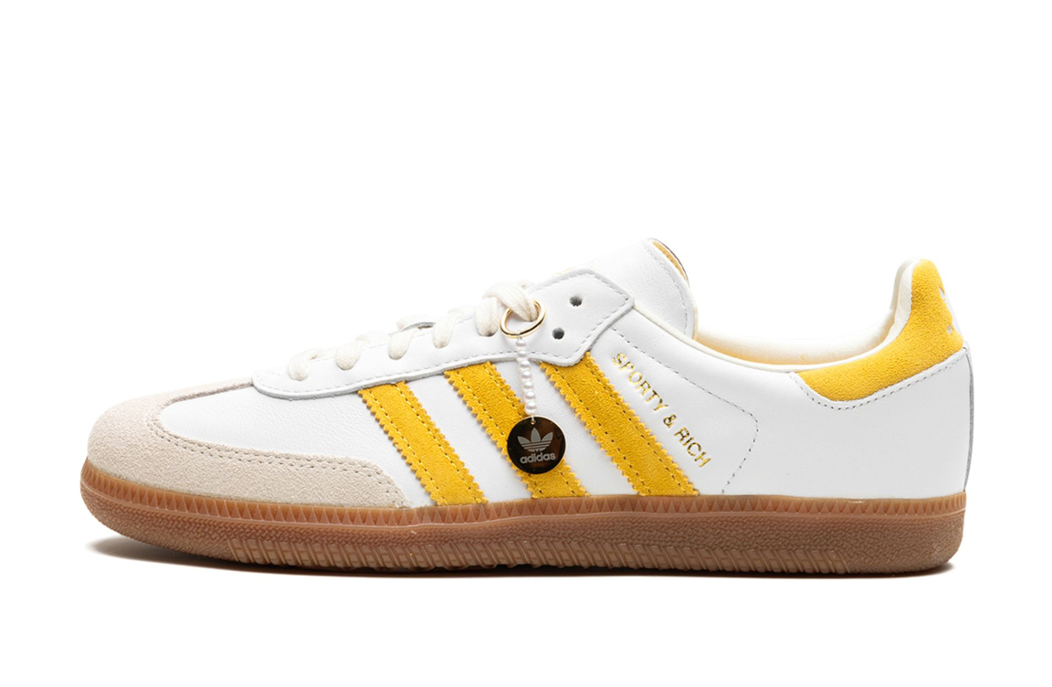 Adidas yellow best sale samba