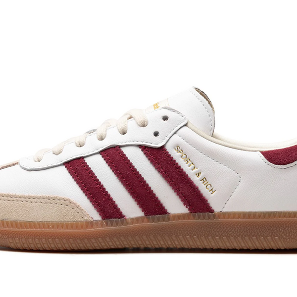 Adidas Samba Sporty & Rich White Collegiate Burgundy Men's