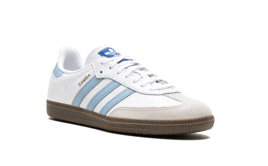 Adidas Samba White Clear Sky Junior - Pimp Kicks