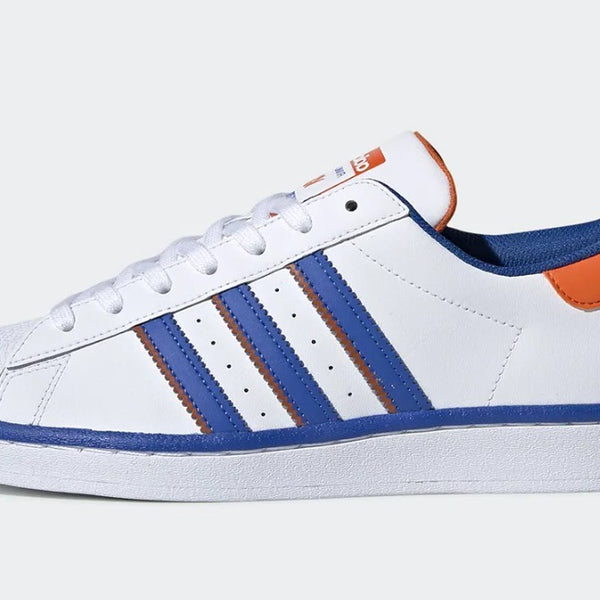 Adidas Superstar Rivalry White Blue Orange Men's