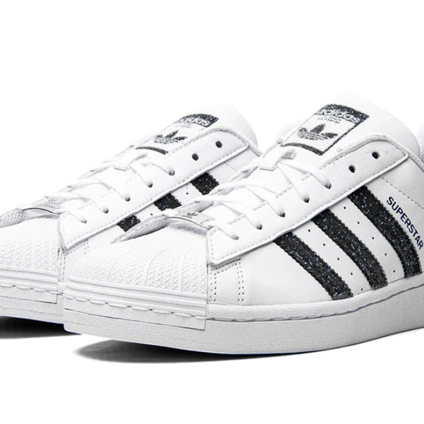 Adidas Superstar Swarovski White Black Men's