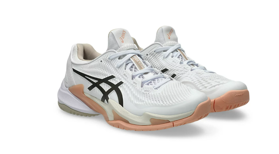 Asics Court FF 3 White Black Coffee Women's
